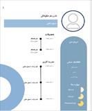 قالب رزومه 3